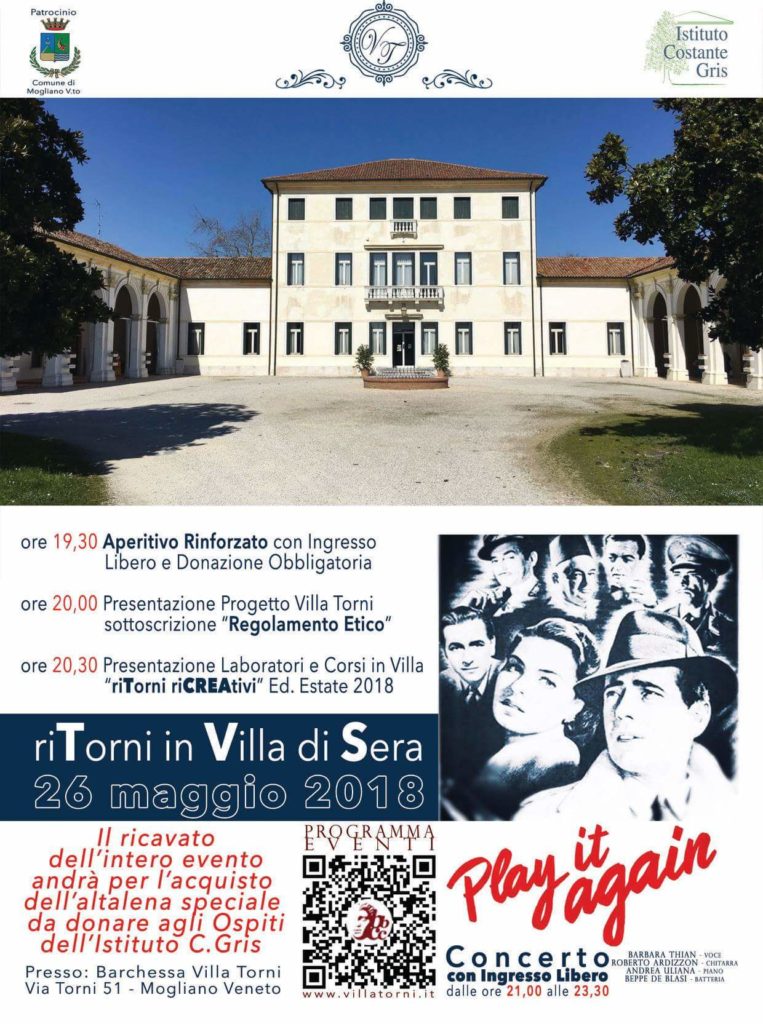 Villa Torni di sera